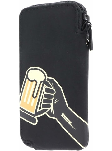 oxmox Handyetui für Damen in schwarz