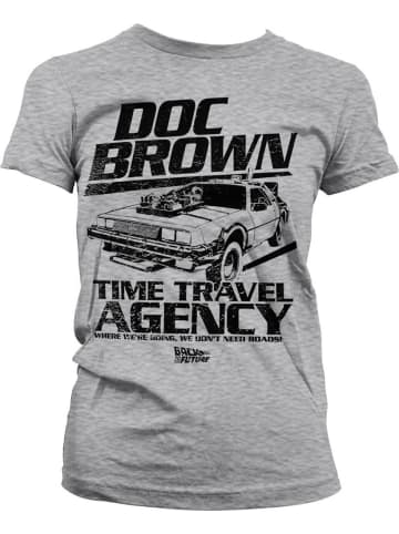 Back To The Future Shirt in Grau