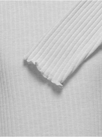 KIDS ONLY Langarmshirt KOGNELLA L/S O-NECK TOP in light grey melange