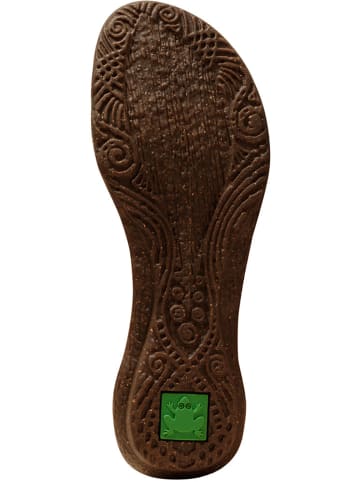 El Naturalista Komfort Sandalen für Damen in grün