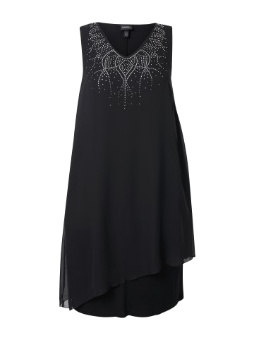 Ulla Popken Midikleid in schwarz
