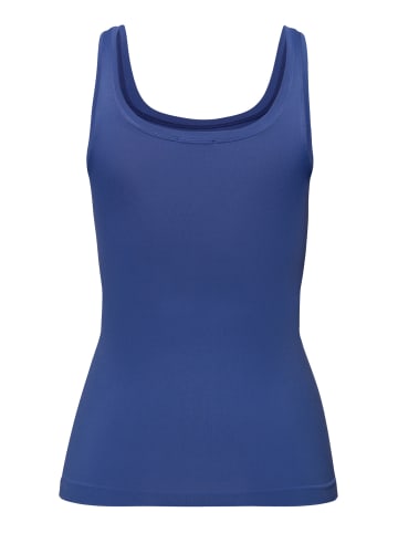 Hanro Top Touch Feeling in blue horizon