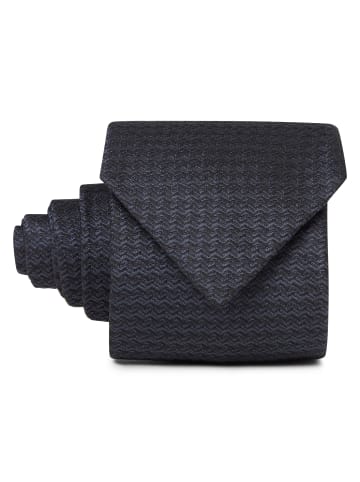 Finshley & Harding Krawatte in marine - 0002