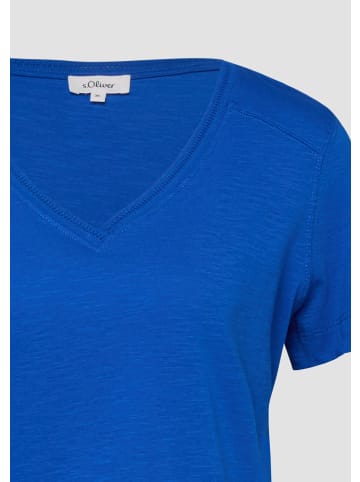 s.Oliver T-Shirt in 5615_royalblau