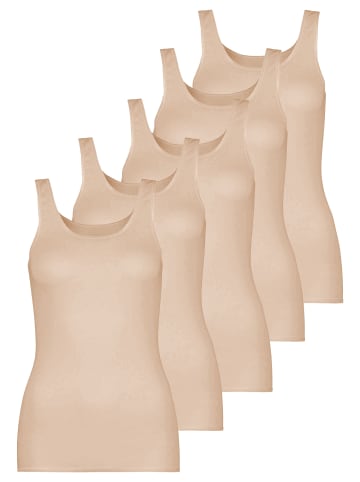 Nina von C. 5er Pack Achselhemd in nude