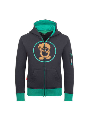 Trollkids Sweatjacke Sortland in black