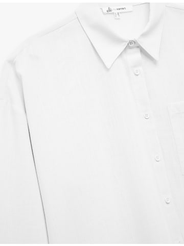 KOTON SHIRTS LS in Weiß