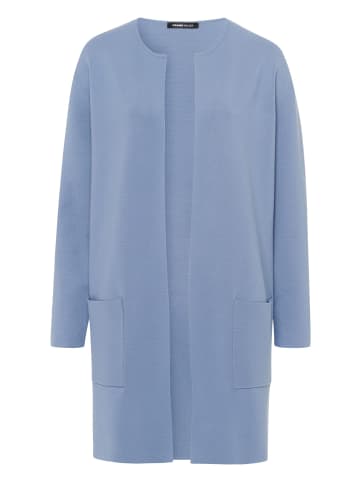 Frank Walder Strickjacke mit 1/1 Ärmeln in French Blue