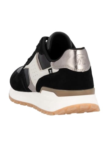 rieker Sneaker Low in Schwarz
