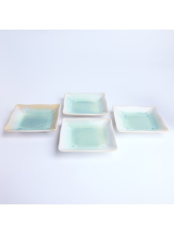 Butlers Teller ARTISAN 8er-Set in Grün