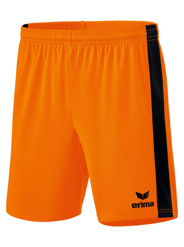 erima Unisex Erwachsene Retro Star Shorts in new orange/schwarz