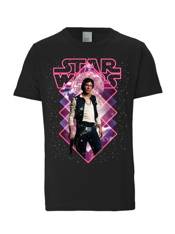 Logoshirt T-Shirt Han Solo in schwarz