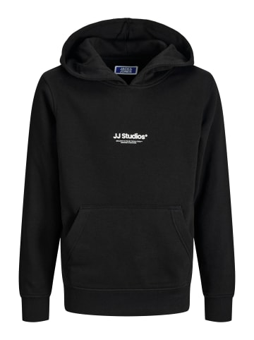 JACK & JONES Junior Kapuzensweatshirt JJESOHO SWEAT HOOD JNR in black