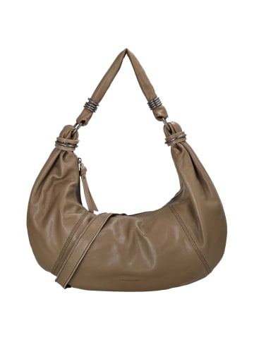 FREDs BRUDER Always With You Hobo - Schultertasche 48 cm (black) in muddy khaki