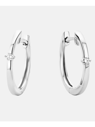 Diamant L'éternel Ohrringe aus 375 Weißgold mit Diamant