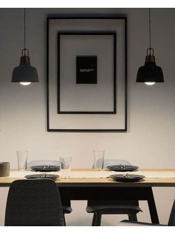 Beliani Pendelleuchten NARMADA in Grau/Kupfer - (W) 22 x (H) 179 x (L) 22 cm