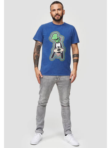 Re:Covered T-Shirt Disney Goofy Outline in Blau