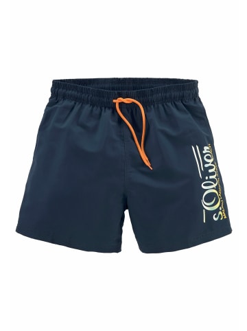 S. Oliver Badeshorts in navy