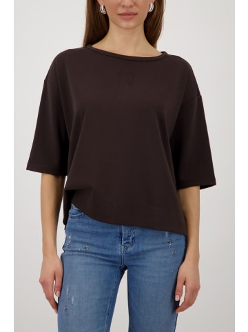 monari Sweatshirt aus Viskose in Dark Chocolate