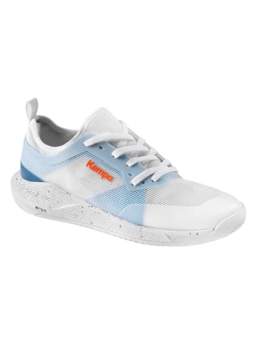 Kempa Hallen-Sport-Schuhe Kourtfly in weiß/blau