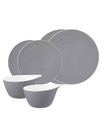 6-tlg. Basic-Set Life Fashion in Elegant Grey
