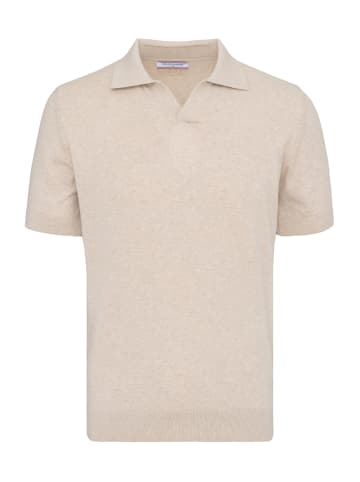 Felix Hardy Polo Shirt Kurzarm in Beige-Ecru
