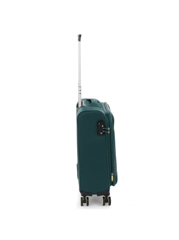 Roncato Crosslite 4-Rollen Kabinentrolley 55 cm in smaragd