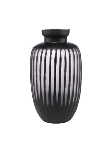 Goebel Vase " Black Carved " in Schwarz