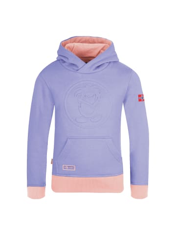 Trollkids Hoodie Lillehammer in lavender
