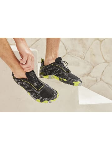 John Devin Sneaker in schwarz/gelb