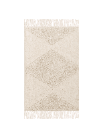 Beliani Kurzflor KHONOMA in Beige - (W) 55 x (L) 120 cm