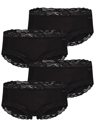 Skiny Panty Modal Lace in Black