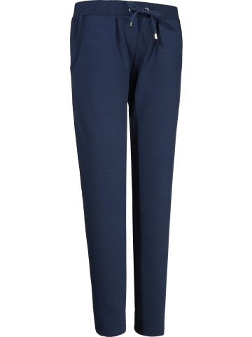 Erwin Müller Sweat Freizeithose, lang in marine