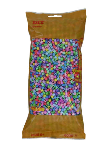 Hama Beutel Midi-Bügelperlen Pastell in bunt
