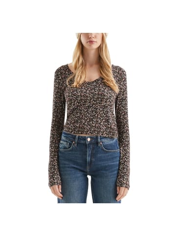 Q/S designed by Langarmshirt in Schwarz