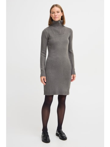 Oxmo Midikleid OXCARRYOLA in Grau