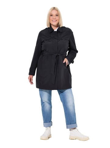 Ulla Popken Mantel in schwarz