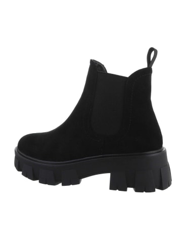 Ital-Design Stiefelette in Schwarz