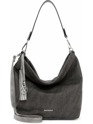 EMILY & NOAH Schultertasche für Damen in grau