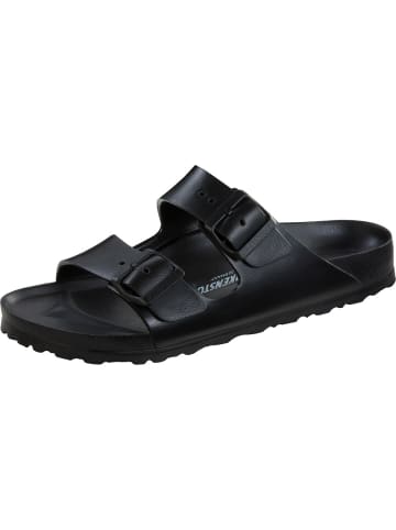 Birkenstock Pantoletten Arizona in schwarz in schwarz