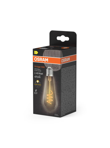 Osram OSRAM Vintage 1906 Edison Ist Eine Warmweiße LED-Lampe Mit Spiralförmigem