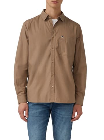 S.OLIVER RED LABEL Langarmhemd in Braun