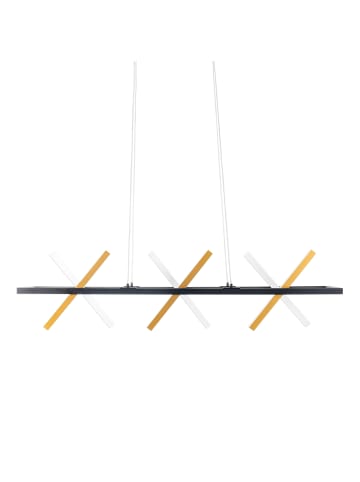 näve LED Pendelleuchte "CADICE" in gold - (L)100 cm x (B)54 cm x (H)132 cm - EEK G