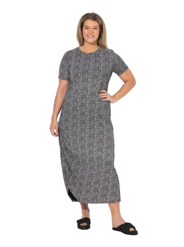 Ulla Popken Midikleid in schwarz