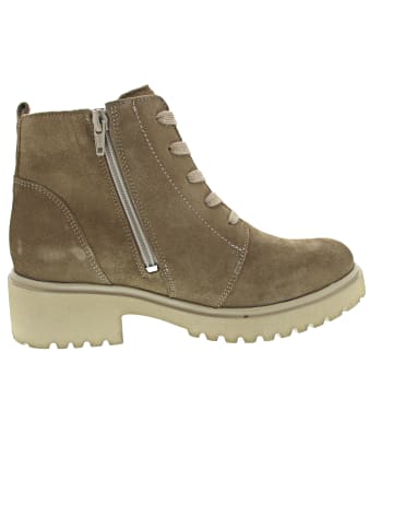 WALDLÄUFER H-Luise Schnürstiefel Beige