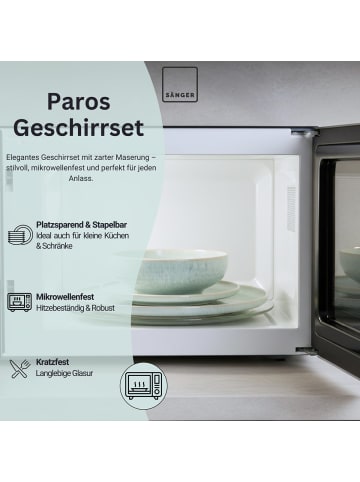 Sänger KOMBISERVICE PAROS - 16 teilig aus Steingut