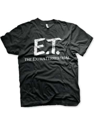 E.T. T-Shirt in Schwarz