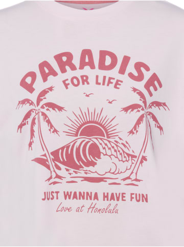 Marie Lund T-Shirt Paradise in rosa rosenholz - 0002