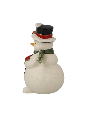 Goebel Figur " Schneemann - Im verschneiten Garten " in Bunt