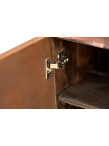 Giner y Colomer Sideboard aus Mangoholz und Bronze in Brown